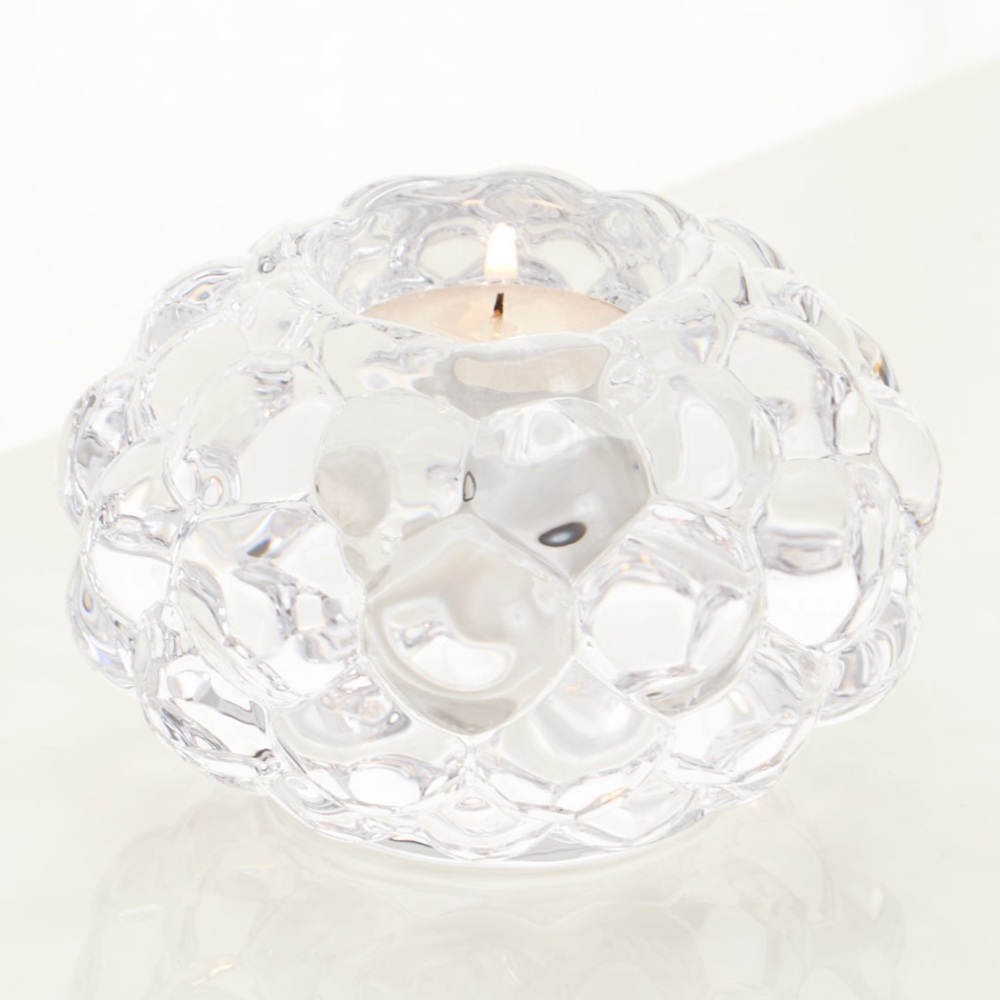 Orrefors Raspberry Votive - Picture 3 of 5